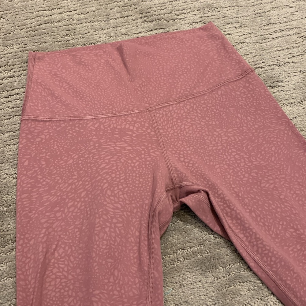 Lululemon Align Mauve Patterned High-Waisted Legg… - image 4